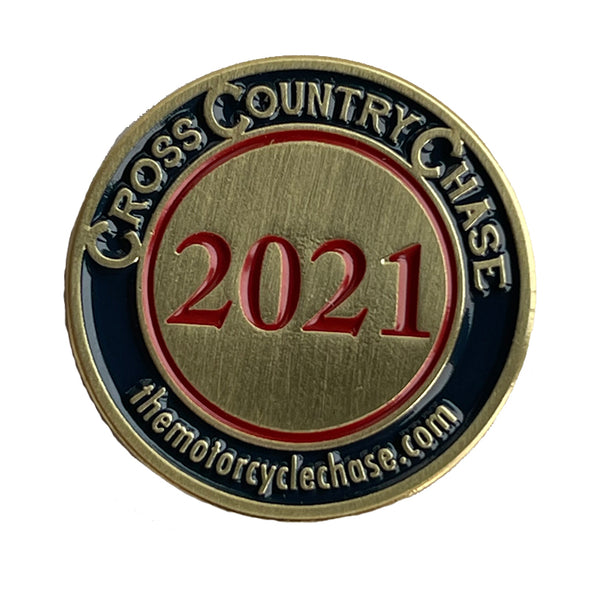 2021 Cross Country Chase Circle Pin