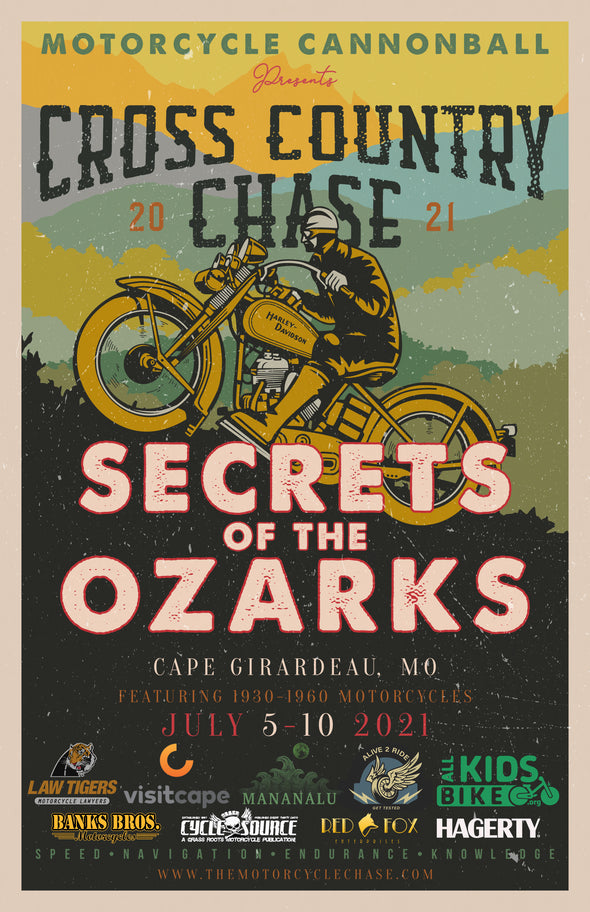 2021 "Secrets of the Ozarks" Limited Edition Event Poster