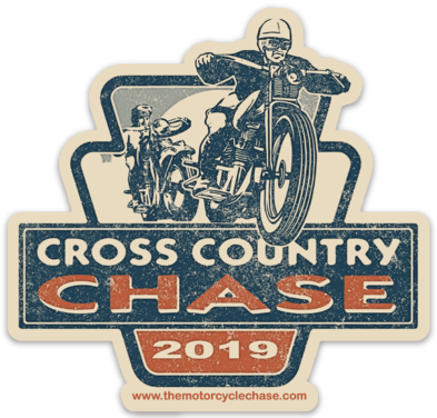2019 Cross Country Chase Official Event Sticker
