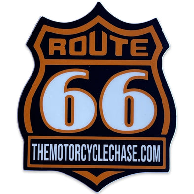 Cross Country Chase Route 66 Sticker