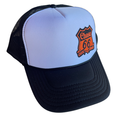 2022 Cross Country Chase "Chase 66"  Black, or Navy Foam Trucker Hat
