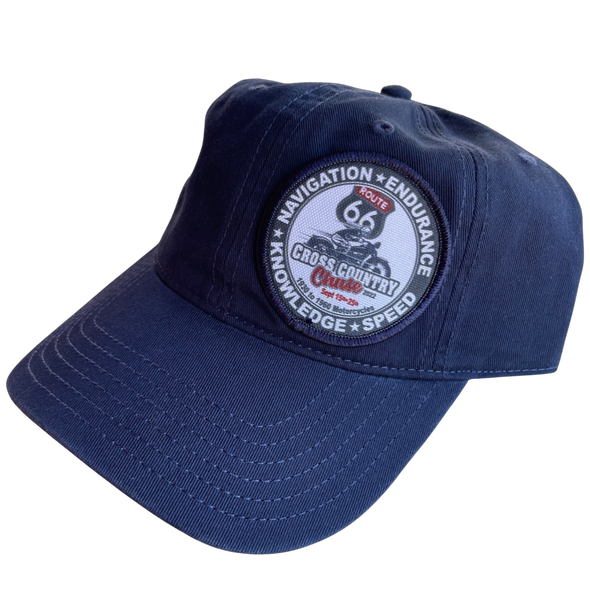 2022 Cross Country Chase Event Logo Khaki or Navy Dad Style Hat