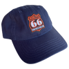 2022 Cross Country Chase "Route 66 Logo"  Khaki or Navy Dad Hat