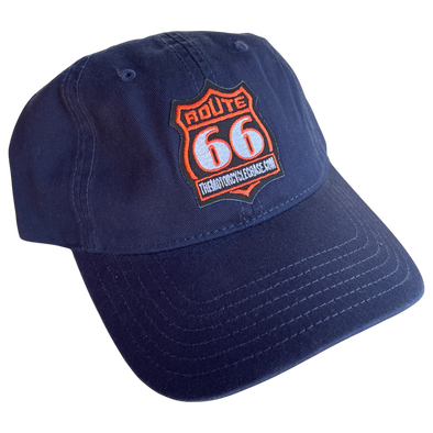 2022 Cross Country Chase "Route 66 Logo"  Khaki or Navy Dad Hat