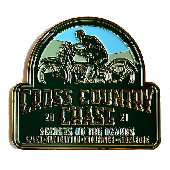 2021 Cross Country Chase Secrets of the Ozarks Event Pin