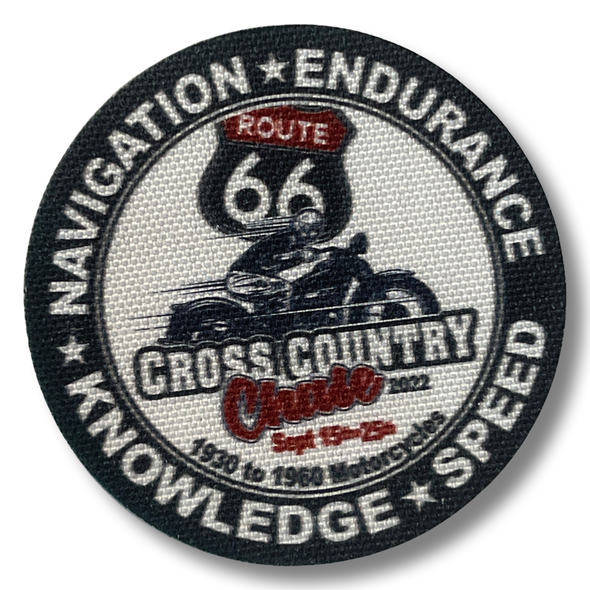 2022 Cross Country Chase "2022 Event Logo" Event Patch