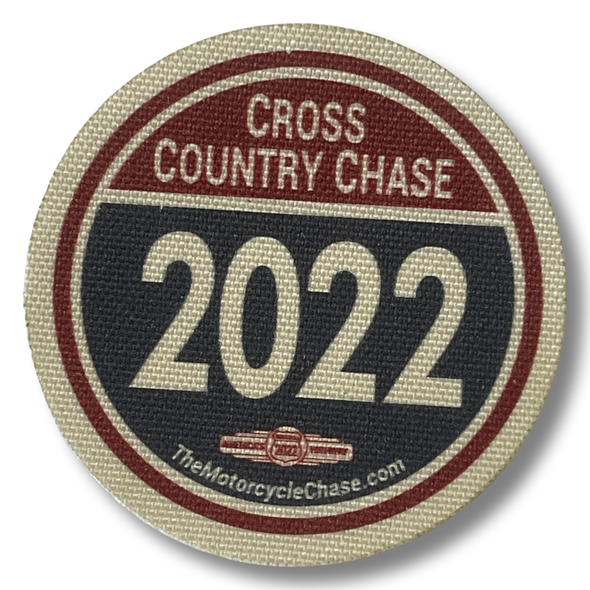 2022 Cross Country Chase "2022 Number Plate" Event Patch